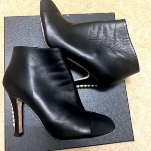 Gently used Chanel booties